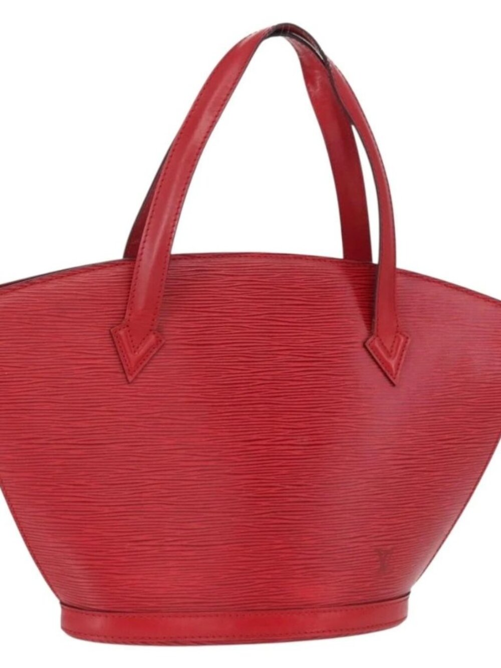 LOUIS VUITTON Epi Saint Jacques Shoulder Bag Red M52277 LV Auth 164590 - Picture 2 of 16